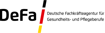 DeFA - Deutsche Fachkräfteagentur für Gesundheits- und Pflegeberufe Logo