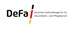 DeFA - Deutsche Fachkräfteagentur für Gesundheits- und Pflegeberufe Logo